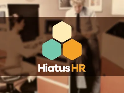 Hiatus HR Logo affinitydesigner branding dailylogo design hiatushr logo logocore minimalist retro vector