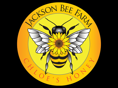 JACKSON BEE FARM LOGO DESIGN jackson bee farm logo design jackson bee farm logo design logo design by blake andujar