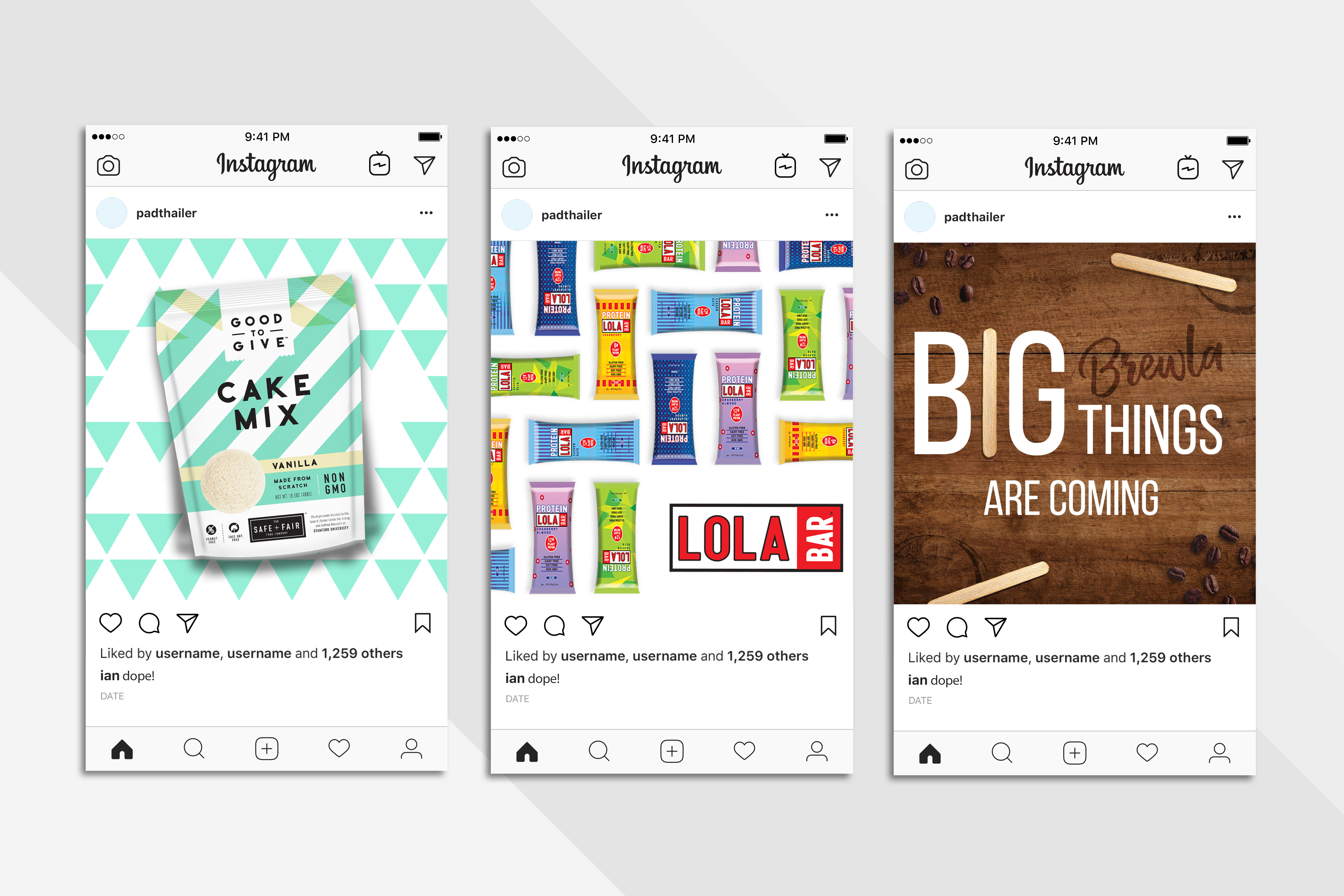 Example of Social Media Work