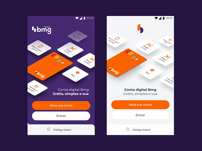 App login screen bmg concept design login mobile screen ui