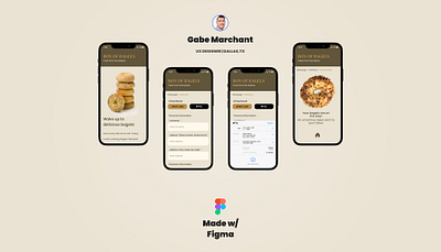 Bagel Subscription apple pay bagels form design sign up