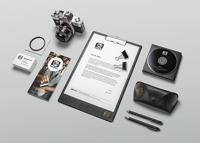 Branding Identity - BG Photo brand designer brand identity branding identity design logo design logo designer photography logo