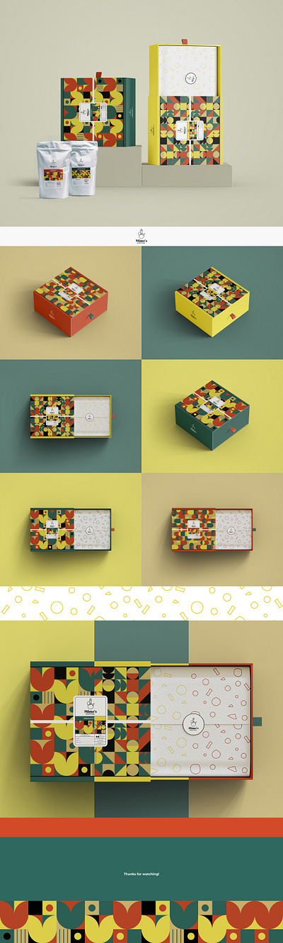 Mimos Coffee - Box Design brandidentity branding coffee design graphicdesign packaging