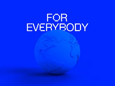 Passion Digital All Access blue global globe helvetica logo mark pixel symbol type typography wordmark world