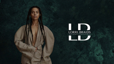 Lorri Braids - Brand Identity brand design branding graphic design illustration logo logo design pattern