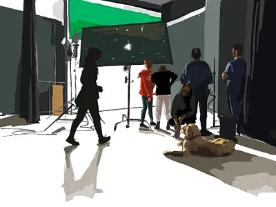 Filming abstract cinema digitalart drawing face illustration nature painting people portrait sketch storyboard storyboard artist storyboarding
