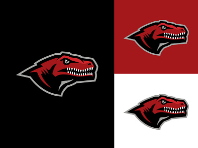 Raptor athletics brand branding design dinosaur identity illustration logo logotype mascot matthew doyle raptor reptile school sketch sport logo sports team vector wip