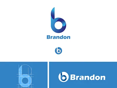 Brandon logo design art branding design designer fibonacci golden ratio goldenratio idea logo logo design logo design branding logo designer logo mark logodesign logotype modern modern logo monogram new professional