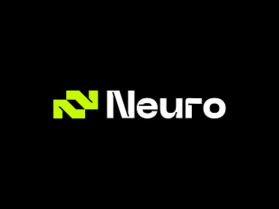 Neuro Logo Design bank brand branding coin crypto design fintech green icon investment logo logodesign minimal n letter neon smart logo wallet