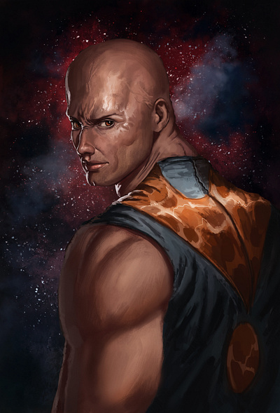 Male portrait 2dart characterdesign digital painting digitalart fantasy illustration portrait warrior