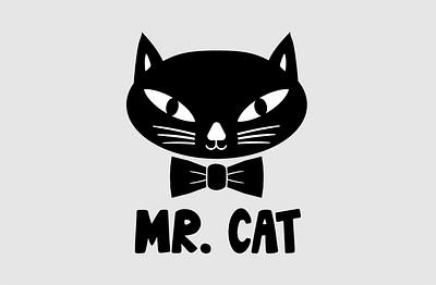 Mr. Cat Band Logo Design adobe illustrator band logo branding design graphic design graphic designer illustration logo logodesign rocknroll typography vector