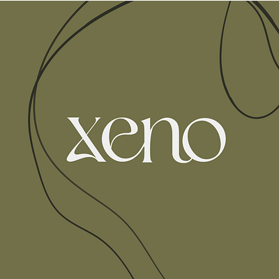 Xeno Podcast branding design graphic design logo