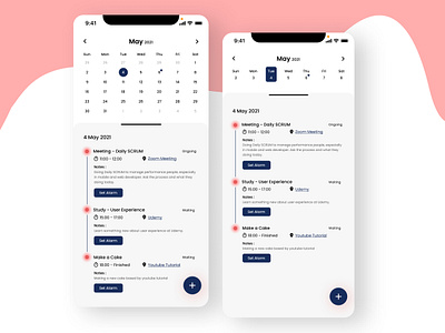 Schedule apps daily ui dailyui design app mobile app design mobile apps mobile ui schedule schedule app ui ui ux design uidesign user interface design