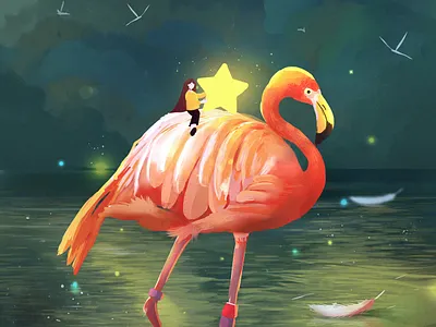 Star River Flamingo flamingo travel 插图
