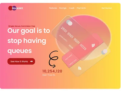 Banking web ui design app design logo ui ux web webdesign