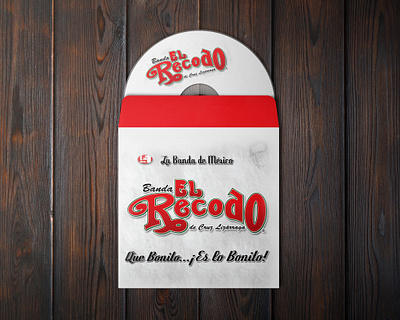 recodo que bonito cd branding cd artwork cd cover cd design cd packaging design photoshop