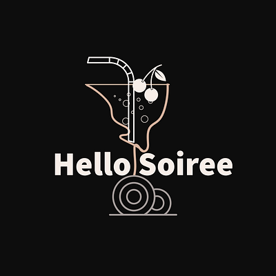 Hello Soiree - Events branding graphic design logo