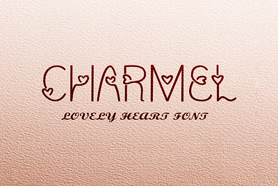 LOVE FONT MOCUP branding design font heart font logo logodesign logos love font valentine day valentine font valentines
