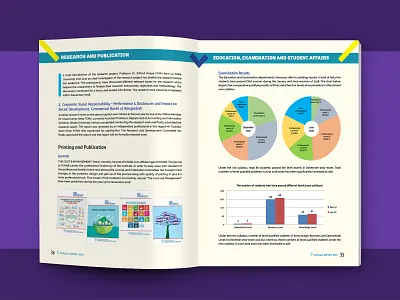 Book Page Design annual report corporate design inner page