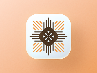 Bio icon! abstract app bakery big sur brand brand identity branding flower geometric icon ios logo logo design logodesign mark plant rose symbol visual identity wheat