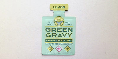 GREEN GRAVY - Package Design branding cannabis design graphic design illustration logo mylar mylar design package design product design vector