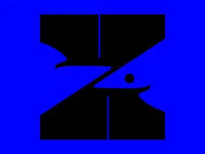 Z letter + shark 36daysoftype bold boldfont boldtypography icon letter letter z lettering letters mark z negativespace shark shark mark typeinspiration typeinspire z letter z mark