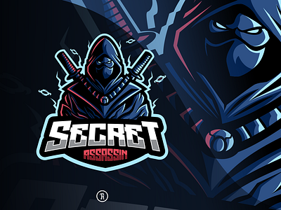 Secret Assassin art assassin branding csgo design esport game gaming illustration logo mascot ninja secret sport stream streamer team twicth twitch vector