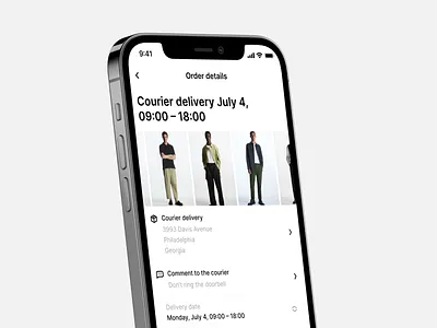 Clothing Store App app app design brand clean clothes e commerce ecommerce app fashion ios light minimal mobile online store shop shop app shopping app store ui ux wear