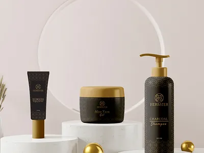 Product Design - Herbster adobe illustrator behance body wash branding cosmetics design dribbble logoinspiration packagedesign productdesign shampoo
