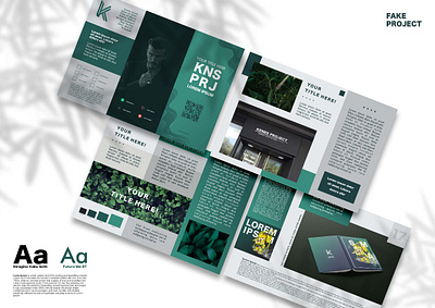 Sample 01 branding concept design designer flyer web design