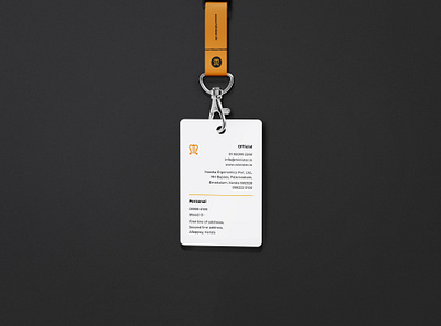 ID Card: Minister adobe branding branding and identity branding concept branding design design graphicdesign id card id card design logo typography