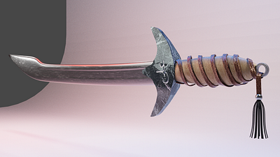 3D Sword 3d modeling game art