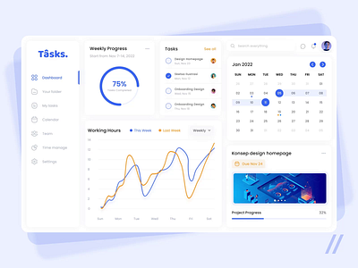 Task Manager App animation calendar chat dashboard design diagram interaction interface landing landing page productivity projectmanagement statistics task task management to do list ui ux web web interaction