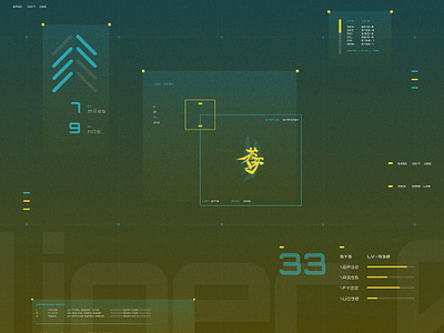 Liger 0 film fui futuristic graphic design interface motion graphics space ui user zoids