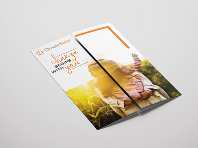 Brochure branding brochure change creativepeddler design digital dribbble graphic design leaflet minimal photoshop print