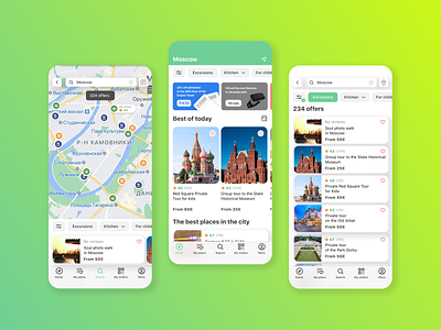 Guide travel — Mobile App app b2b b2b2c b2c design guide icon ios mobile mobileapp moscow productdesign travel ui uidesign ux uxdesign uxui