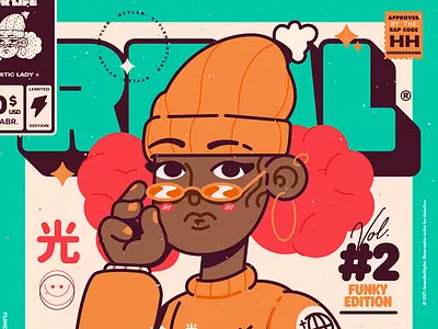 × Mystic lady - Real for Life × art beauty character color cool crazy creative design illustration venezuela