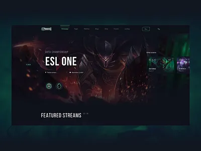 E-sports Pandemic template interaction interaction animation interaction design landing page ui ui design ux ux design web design