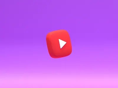 Youtube 3d b3d blender icons lowpoly mockup render ui
