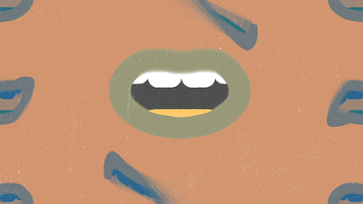 Micah Edwards | Music Video No. 6 animation design ethan fowler folk art folky hippy illustration lips motion graphics mouth muted psychedelic rig shout sing speech teeth volume yell