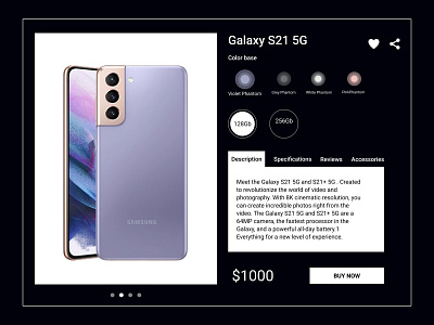 #DailyUi033 Customize Product 033 card card price design phone product card samsung smartphone ui ui design uidesign web