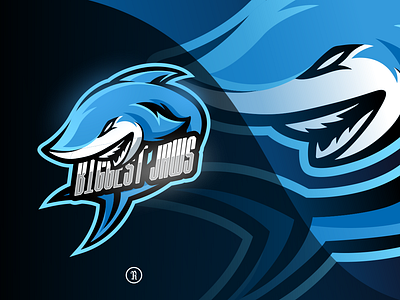 Biggest Jaws art branding esport fish fish logo game gamer gaming illustration logo mascot shark sport sports branding squad stream streamer team twitch vector