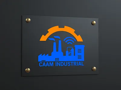 CAAM INDUSTRIAL logo desogn lettering logo logo design logodesign logos logotype