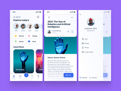 Revolutionary mobile app design appdesign figma technologies ui ux