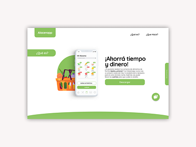 Alacenapp / Web Design illustration interface minimal ui ui design uixui ux web design