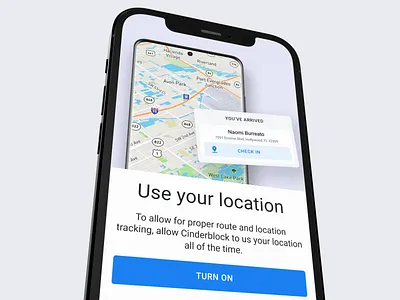 Onboarding screen app application flow gps interaction interface ios location map onboarding registration tracking ui user experience user interface ux