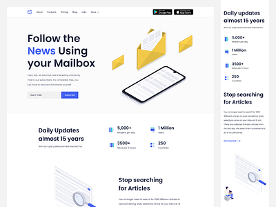 Daily 94. News trend trending trendy ui ui ux ui design uidesign uiux ux ux ui ux design uxdesign uxui web web design webdesign website website design