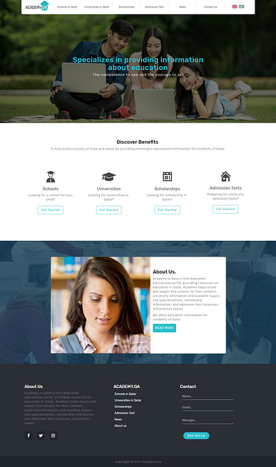 AcadmyQA responsive web design responsive website responsive website design website website design