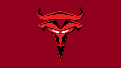 TESLA-THE BULL OF STOCK MARKET branding design icon tesla vector