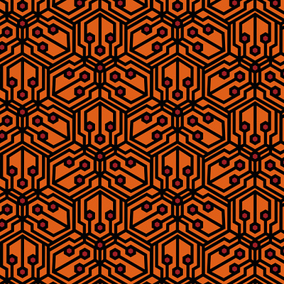 A Small Overlook geometric illustration pattern pattern design rug skulls small world the shining vector